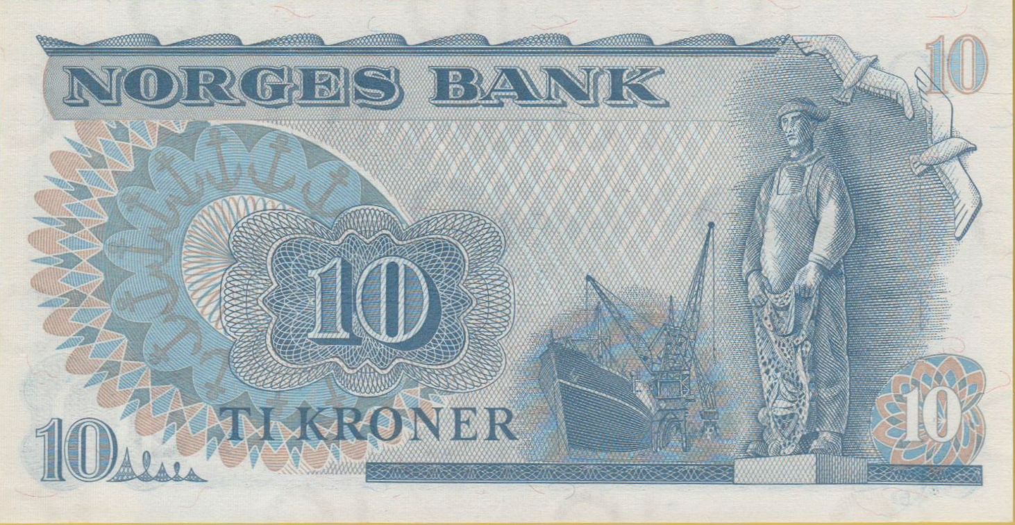 Norway 10 1982 UNC P-36/C1982